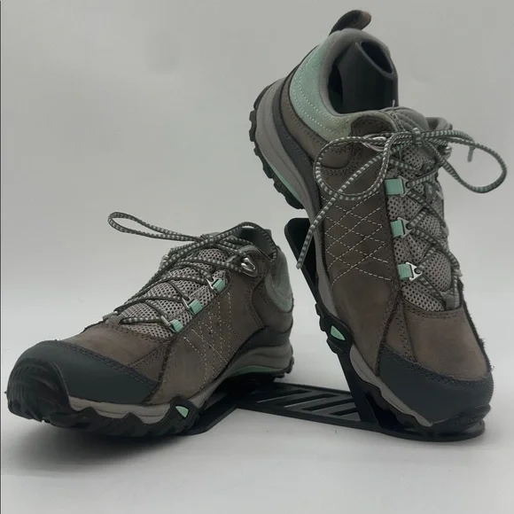Oboz Sapphire Low B-Dry Waterproof Hiking Shoes Charcoal Beach Glass Size 7.0 - Picture 3 of 16
